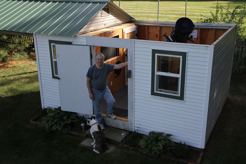 Shed open